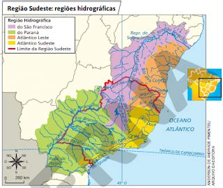 Cite Algumas Características Das Bacias Fluviais Da Região Sudeste - CONEXÃO GEOGRÁFICA: Tema:"Região Sudeste: O Meio Natural" ( Conexão ...