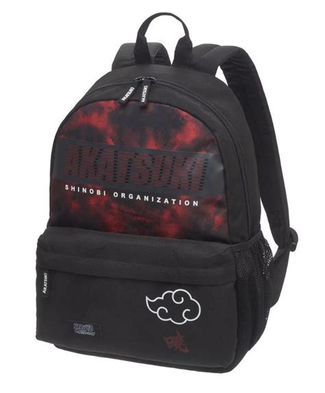 Mochila Naruto Akatsuki Escolar Juvenil Oficial Pacific Mochila