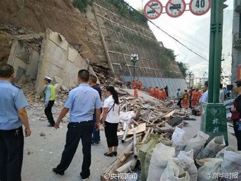 甘肃陇南一路段发生塌方 2栋居民楼坍塌已致2死3伤 每日头条