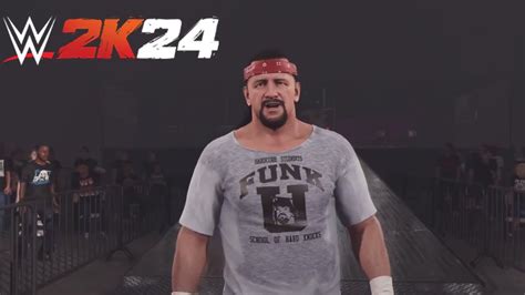 Wwe K Terry Funk Entrance Signature Finisher Victory Youtube