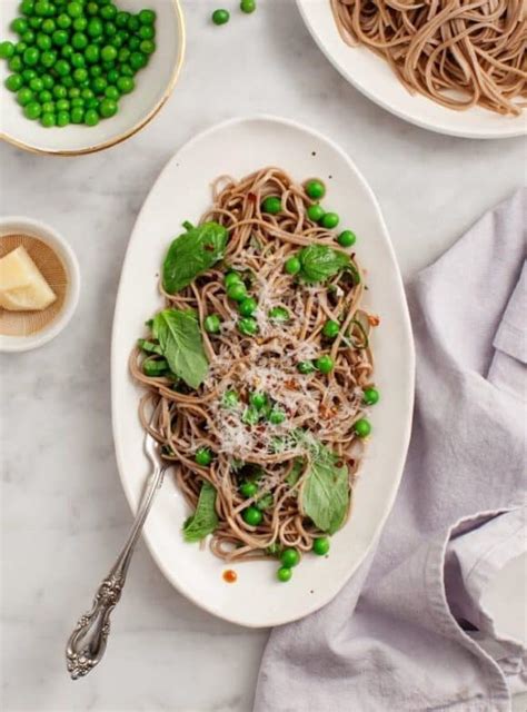 Sesame Basil Soba Noodles Recipe Love And Lemons