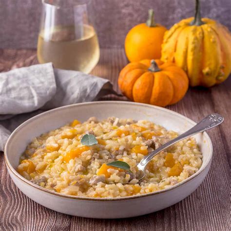 Risotto Zucca E Salsiccia Ricetta Fatto In Casa Da Benedetta