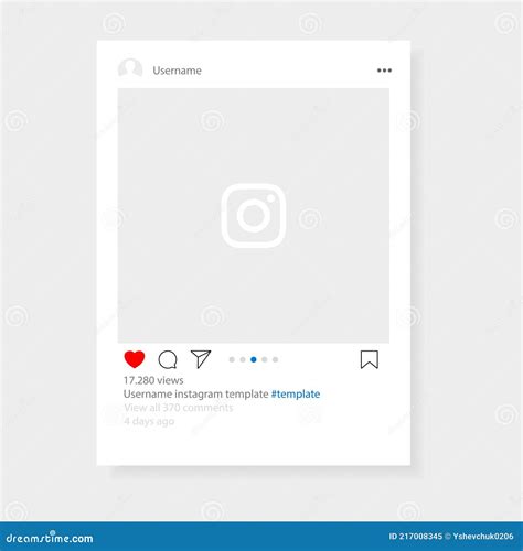 Instagram Web Mockup Screen Interface In Social Media Instagram