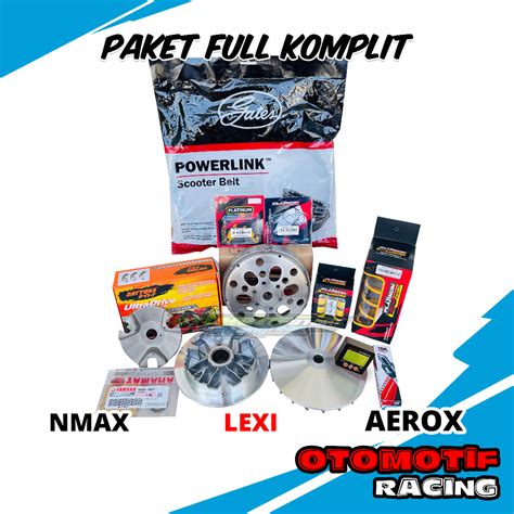 Jual Upgrade Cvt Nmax Old Paket Kirian Aerox New Full Komplit Mangkok