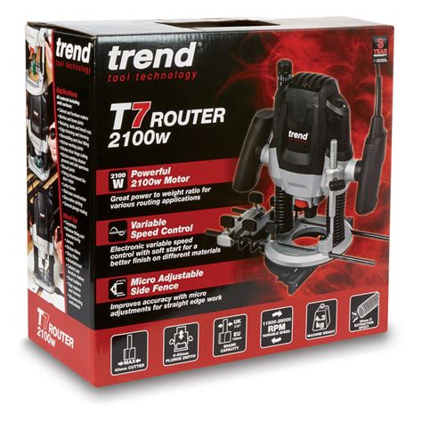 Trend T W Variable Speed Router V Toolstation