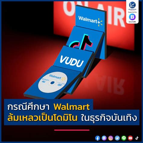 [ลงทุนแมน] กรณีศึกษา Walmart ล้มเหลวเป็นโดมิโน ในธุรกิจบันเทิง เมื่อไม่นานมานี้ มีข่าวที่น่าสนใจ