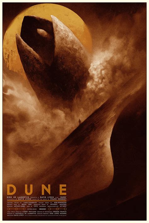 Poster Art For Lynch S DUNE Art By Karl Fitzgerald R Dune