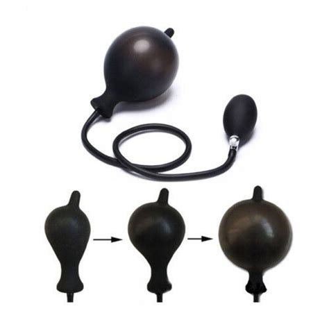 Inflatable Anal Butt Plug G Spot Massager Anus Bdsm Sex Toys For Men Women Gay Ebay