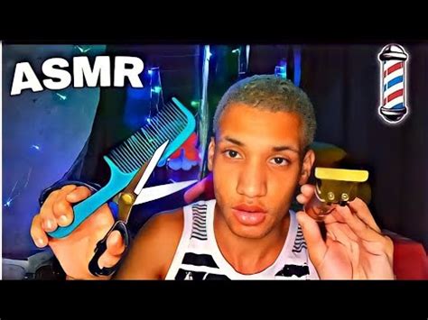 Asmr Cortando Seu Cabelo Na Barbearia Roleplay Barbearia Youtube