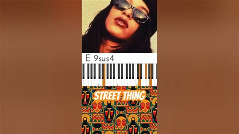 Aaliyah Street Thing” Bridge Chords 👌🎹 Streetthing Streetthingchords