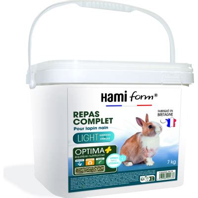 Hamiform Optima Repas Complet Lapin Nain Light