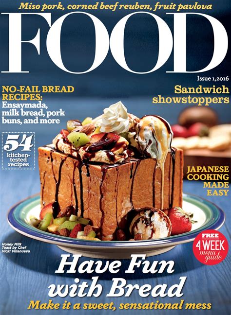 Food magazine - Fonts In Use