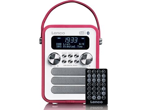 Radio Port Til Pdr Pkwh Lenco Blanco Rosa Mediamarkt