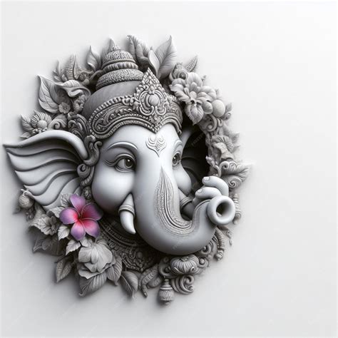 Premium Photo Lord Ganesh Head Image Background