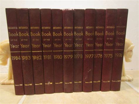 Britannica Encyclopedia Yearbooks Your Choice Of