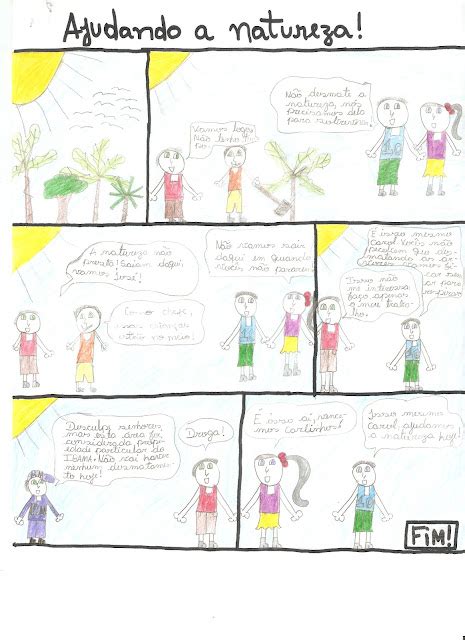 Historia Em Quadrinho Sobre Sustentabilidade - Ligado Na Ideia: Histórias em Quadrinhos sobre Sustentabilidade