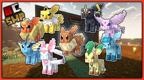 I FINALLY Got All The EEVEELUTIONS In COBBLEMON BATTLECRAFT