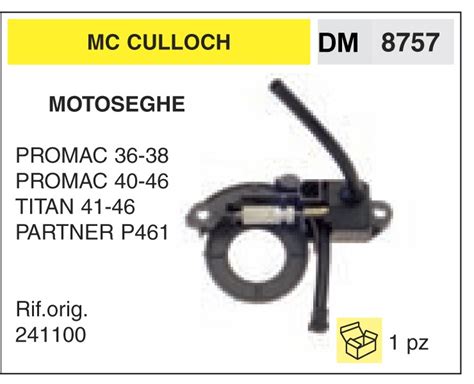 Pompa Olio Mcculloch