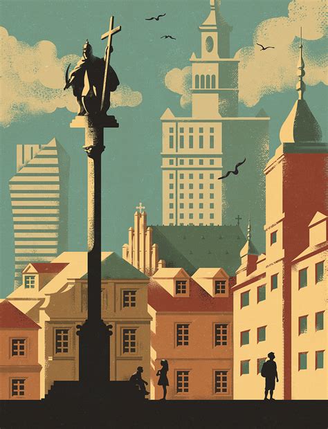 city poster  nutsa avaliani  dribbble