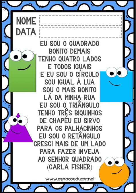 25 ATIVIDADES DIVERTIDAS PARA EDUCAÇÃO INFANTIL FORMAS GEOMÉTRICAS