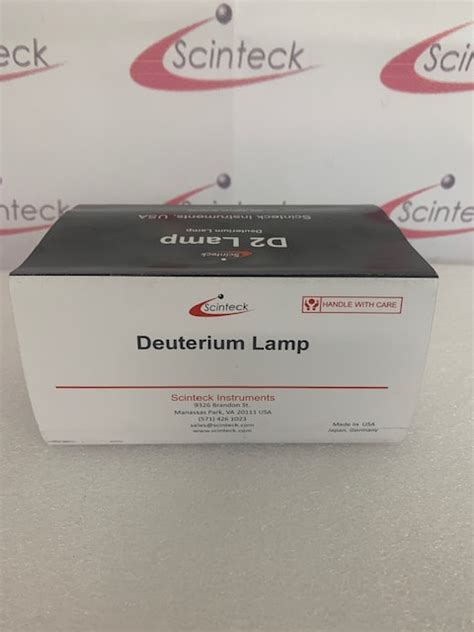 Long Life Deuterium Lamp With Rfid Tag Agilent Dad Detectors