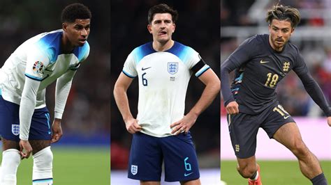 Marcus Rashford Jack Grealish Harry Maguire Y El Equipo De Inglaterra