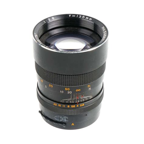 Hanimar 135mm F 2 8 Auto M42 Screw Mount Manual Focus Lens {58} At Keh