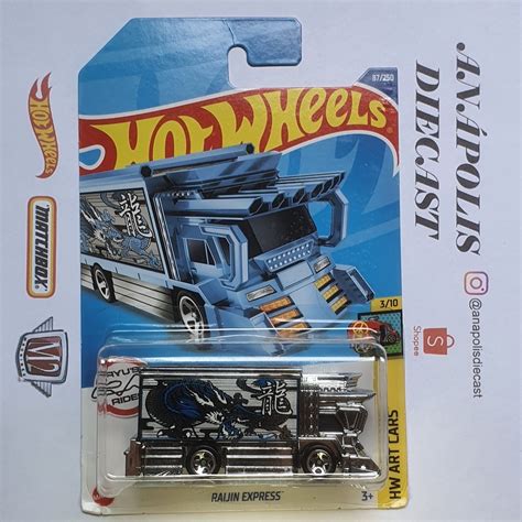 RAIJIN EXPRESS 2022 HOT WHEELS MAIN LINE LINHA BASICA Shopee Brasil
