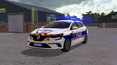 Megane Estate 4 Version Police Et Gendarmerie V1 0 Car Farming