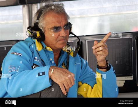 Dpa Flavio Briatore Italian Team Leader Of Renault Gestures With