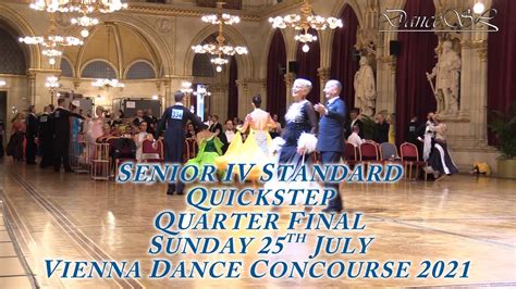 Vienna Dance Concourse 2021 Senior IV Standard Quickstep WDSF