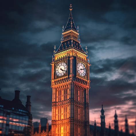 Premium AI Image | big ben clock tower