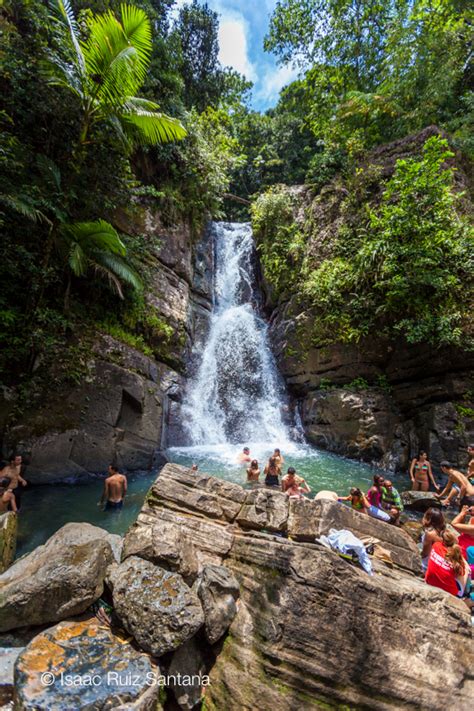 Conoce A Puerto Rico Cascada La Mina El Yunque