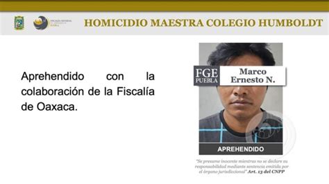 Esclarece La Fge El Caso Del Homicidio De La Maestra Hilde