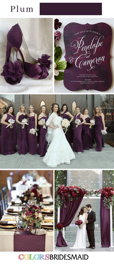 Plum Purple Wedding Decorations Shelly Lighting