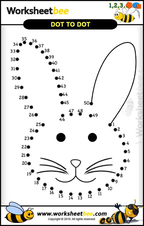 Free Dot To Dot Worksheets 1 20 Pdf