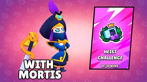 Heist Challenge With MORTIS Brawl Stars YouTube