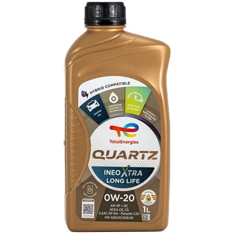 TOTAL QUARTZ INEO XTRA LONG LIFE 0W20 1L FilterABC Motor