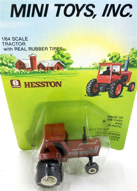 Hesston Turbo Wd Tractor With Duals Mini Toys