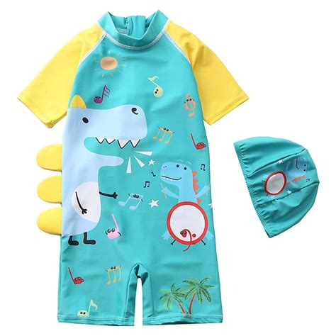 Zanarzt Toddler One Piece Rash Guard Boy Baby Boy Girls One Piece