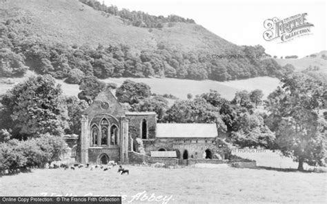 Photo of Valle Crucis, Abbey c.1950 - Francis Frith