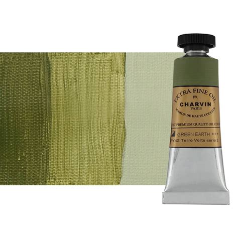 Charvin Oil Green Earth Extra Fine 20ml Paint Jerry S Artarama