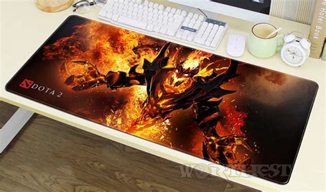 Игровой Коврик для мыши Shadow Fiend Dota 2 Дота 2 мышки 80х30