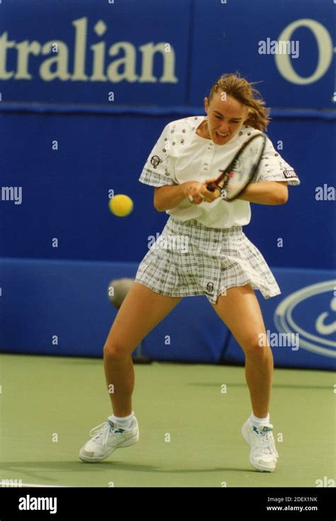 Joueur De Tennis Suisse Martina Hingis Ann Es Photo Stock Alamy