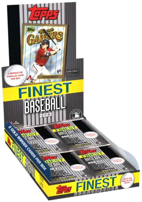 Mlb Topps Finest Flashbacks Baseball Trading Card Hobby Box