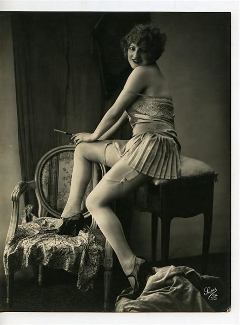 France Nude Woman Study Portrait Risque Old Photo Studio Super Da