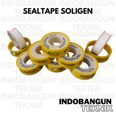 Jual Sealtape Selotip Fitting Pipa Isolasi Kran Air Seltip Soligen