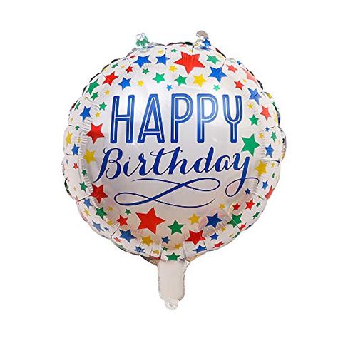 18 Round Birthday Foil Balloons Bulk 30pack Mylar Birthday Balloon