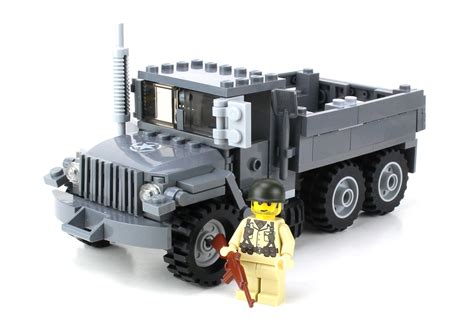 Custom US Army M35 Truck Made With Real LEGO® Bricks