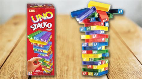 Uno Stacko Spielregeln Tv Spielanleitung Deutsch Mattel Games